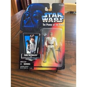 Star Wars The Power of‎ the Force Luke Skywalker Action Figure 1995 NIP